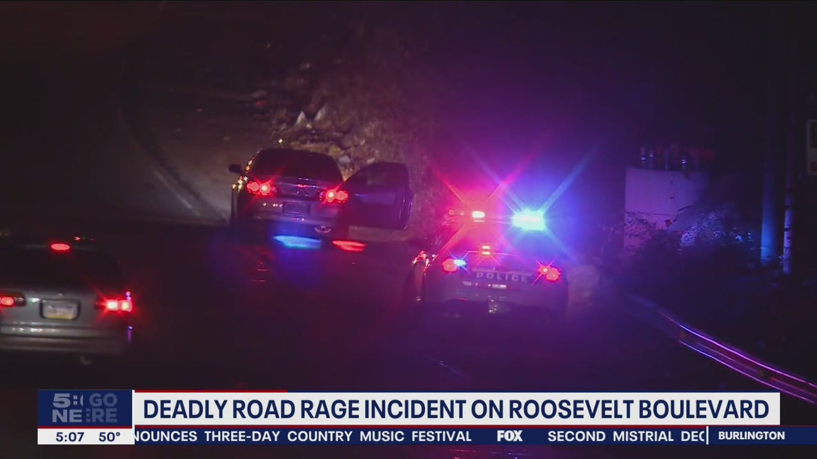 Man killed in apparent road rage shooting on Roosevelt Blvd. Extension in East Falls, police say
